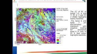 Advances in Hyperspectral RS and spectroscopic analysis for mineral exploration by Mrs Richa Sharma [upl. by Ilil147]