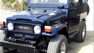 Toyota Land Cruiser FJ40 1982 with 3F and 5 Speed [upl. by Nerol]