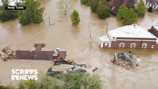 Devastating Aftermath Of Hurricane Helene Nearly 100 killed in Southeast flooding [upl. by Nehtiek]