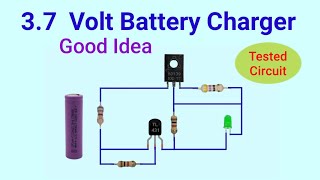 37 Volt Battery charger  electronic project [upl. by Dasya]