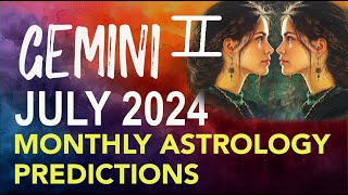 Gemini July 2024 Your financial blessings are here [upl. by Klinger220]