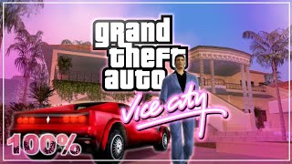 GTA VICE CITY 100 Completion  Full Game Walkthrough 1080p 60fps No Commentary [upl. by Schilit459]