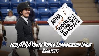 2018 APHA Youth World Championship Show Highlights [upl. by Reagen12]