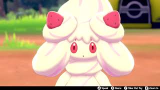 Alcremie In Camp  Pokemon Sword amp Shield [upl. by Naul]