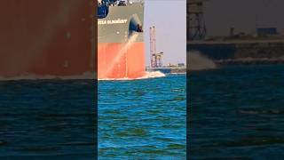 ANCHOR WASH KLARISSA OLDENDORFF🌊🌊tanker🌊🌊containership ship wow epic waves oiltanker [upl. by Adrell]