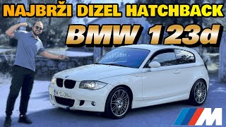 VOZIO SAM 260HP BMW 123d BOLJI OD GOLFA 5s do 100kmh [upl. by Arze]