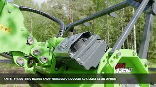 Avant Forestry Mulcher Attachment for Avant Mini Loader [upl. by Tiffy52]