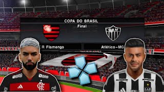 SIMULEI A FINAL DA COPA DO BRASIL NO PES DE PPSSPP [upl. by Eelaras514]