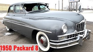 1950 Packard 8 Sedan  wwwDrukAutoSalescom usa classic detroit [upl. by Jamaal]