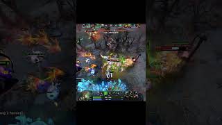 Undying with little life Triplekill 💀💀💪💪 🔥 🔥 dota2 short dota2highlights dotawtf [upl. by Angelo436]