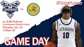 Lackawanna College Mens Basketball vs SUNY Sullivan [upl. by Jeritah]