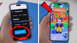 How to MAKE A GAMEPASS IN PLS DONATE ON iPhone EASY METHOD [upl. by Gerard]