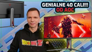 Niesamowity monitor 219 o przekątnej aż 40 cali w rozsądnej cenie 🧨 AOC AGON AG405UXC 🧨 [upl. by Eneloj]