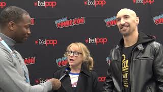 NYCC 2024 Teen Titans Go Interview With Scott Menville and Hynden Walch [upl. by Ardnoid802]