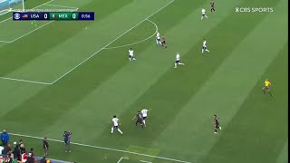 USA 20 MEXICO CONCACAF NATIONS LEAGUE FINAL  Tyler Adams amp Gio Reyna goals [upl. by Anayrb907]