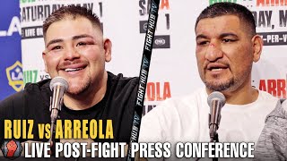 ANDY RUIZ VS CHRIS ARREOLA FULL POSTFIGHT PRESS CONFERENCE [upl. by Revert]