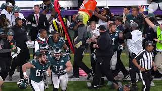 Doug Pederson gets Super LII victory Gatorade bath [upl. by Agnes]