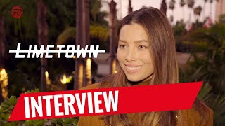 Jessica Biel Interview  LIMETOWN  FredCarpet [upl. by Eniluj]