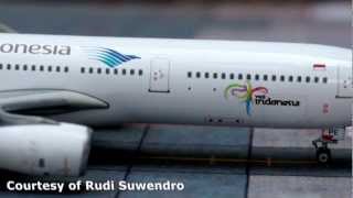 Garuda Indonesia History Diecast Version [upl. by Ahsaten179]