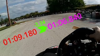 Chasing my personal best Analysis and Laptime hunt at Varna Karting [upl. by Bullough]