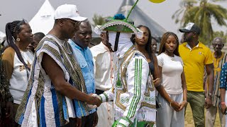 Speech by Hon Alexander AfenyoMarkin at the 2024 Winneba Masquerade Festival [upl. by Sprage11]