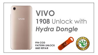 VIVO 1908 Y90 Pin Pattern amp FRP Unlock Done with Hydra Dongle [upl. by Annonyw965]