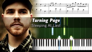 Sleeping At Last  Turning Page  Accurate Piano Tutorial with Sheet Music [upl. by Enymsaj]