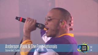 AndersonPaak amp The Free Nationals live  FEQ 2017 [upl. by Leaper]