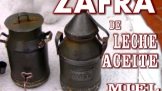 COMO HACER UNA ZAFRA O CANTARA DE ACEITE reciclando HOW TO MAKE MINIATURE PITCHER [upl. by Nallak25]