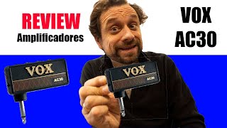 REVIEW AMPLIFICADOR VOX AC30 UMPLUG EN ESPAÑOL [upl. by Ydollem]