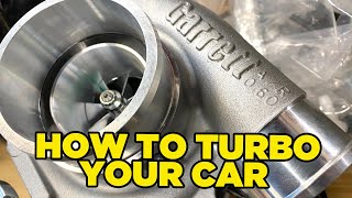 How To Turbo Your Car IN ONE DAY [upl. by Mateya]