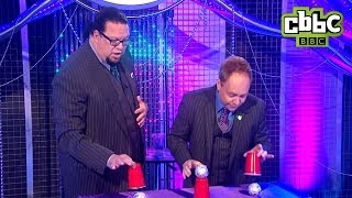 Penn and Teller Magic Trick on Blue Peter  CBBC [upl. by Michi]