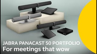 For meetings that wow  Jabra PanaCast 50 portfolio [upl. by Kathe]