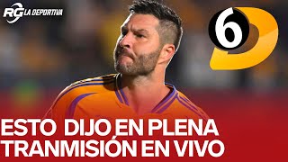 Gignac le manda un mensaje a los comentaristas de Multimedios Deportes 😱🔥 [upl. by Lula]