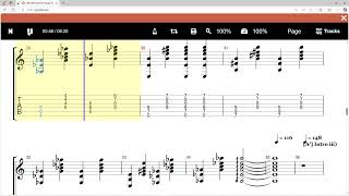 Bucovina  Asteaptama Dincolo De Moarte  Guitar 4 Tab Play Along [upl. by Adnorat]