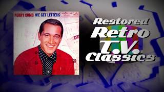 NBC Color Kinescope  1958 The Perry Como Show  COLOR CORRECTED [upl. by Calley]