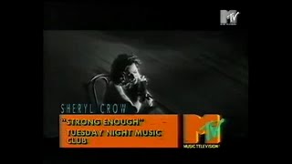 Sheryl Crow  Strong Enough MTV Europe 1994 [upl. by Hanshaw]