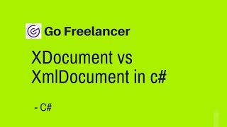 XDocument vs XmlDocument in c [upl. by Enutrof]