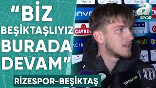 Semih Kılıçsoy quotYeni Teknik Direktörümüz İle Daha İyi Olacağızquot Çaykur Rizespor 04 Beşiktaş [upl. by Galen]