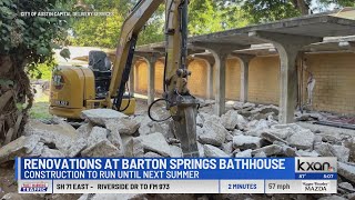 What’s the latest on Barton Springs’ bathhouse construction [upl. by Jocelin]