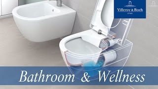 DirectFlush  Rimless Toilet  Villeroy amp Boch [upl. by Thornburg]