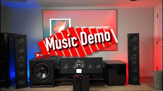 Atlantic Technology 8600 Music Demo  All Towers no Sub [upl. by Idorb554]