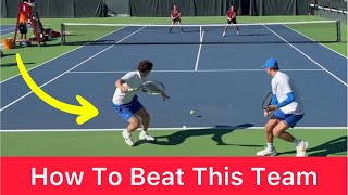 How To Beat A Both Back Team In Doubles Tennis Strategy Explained [upl. by Nyleve]