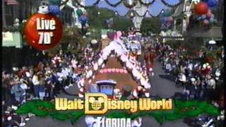 Disney World Parades Fantasy On Parade Christmas 1994 Part 8 [upl. by Grekin259]