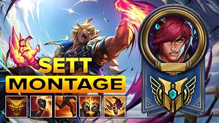 High Elo Sett Montage 2023  Best Sett Plays Season 13 [upl. by Mazur]