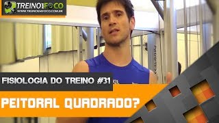 Fisiologia do Treino 31  Como deixar o peitoral quadrado [upl. by Oneill]