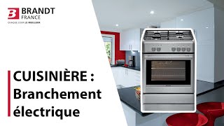 Comment brancher une cuisinière [upl. by Aloiv429]