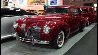 1941 Lincoln Continental Custom with Engine Start Up on My Car Story with Lou Costabile [upl. by Annibo]