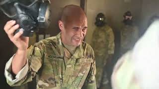 US Army Cavalry Scout 19D Episode 2 Gas Chamber Land Navigation and Obstacle Course [upl. by Eitsud452]