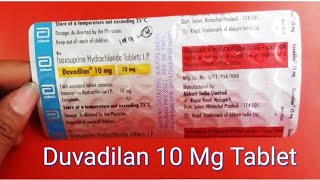 Duvadilan tabletIsoxsuprine 10 Mg इसको कब दिया जाता हेंDosage and Side effect in Hindi [upl. by Cocke]